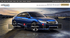 Desktop Screenshot of hosmerhonda.com